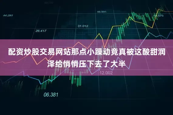 配资炒股交易网站那点小躁动竟真被这酸甜润泽给悄悄压下去了大半