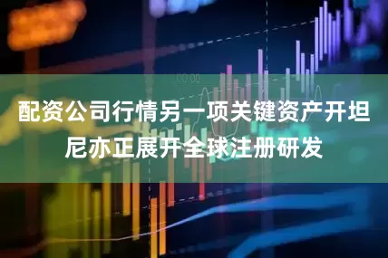 配资公司行情另一项关键资产开坦尼亦正展开全球注册研发
